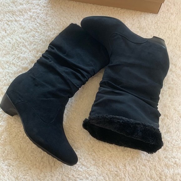 NWT Kathy Van Zeeland Black Boot NWT - Picture 4 of 8